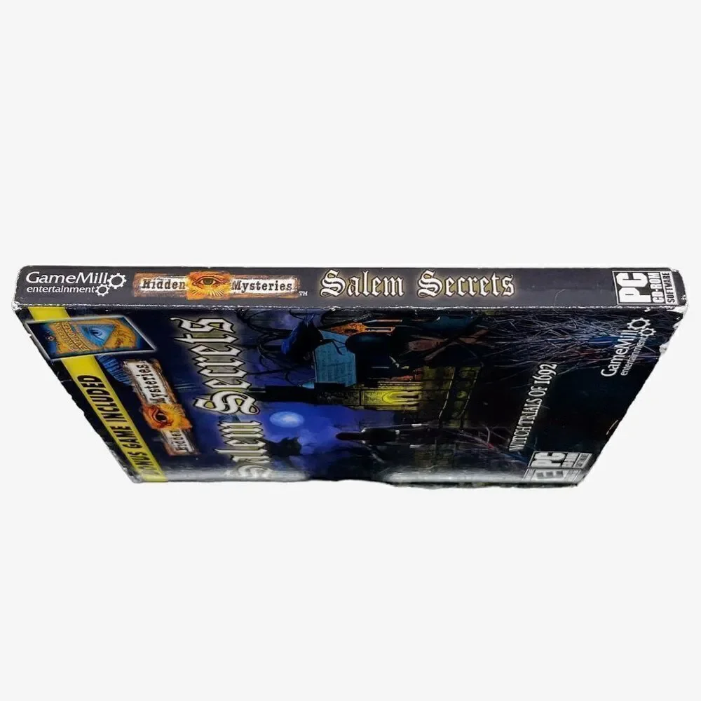 HIDDEN Mysteries: Salem Secrets Witch Trials of 1692 2010 PC Video Game